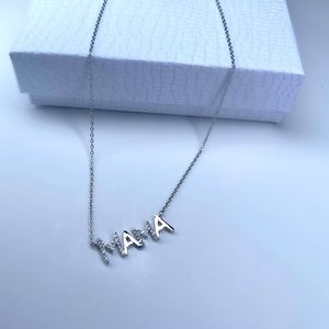 “Mama” Mom Gold Dipped Necklace